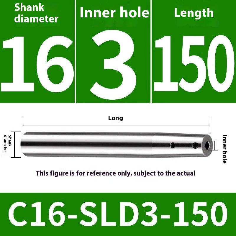 2059-High precision side solid SLD extension rod CNC milling cutter extended rod small diameter straight handle deep cavity avoidance C12C16C20 Shandong Denso Pricision Tools Co.,Ltd.
